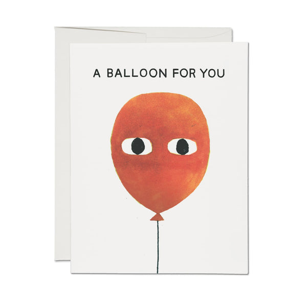 Birthday Card | A Balloon For You | Red Cap Cards
