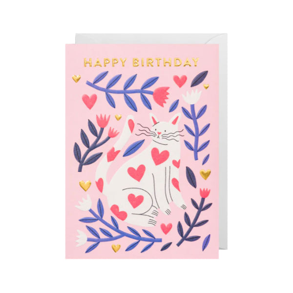 Birthday Card | Happy Birthday Cat| Lagom Design
