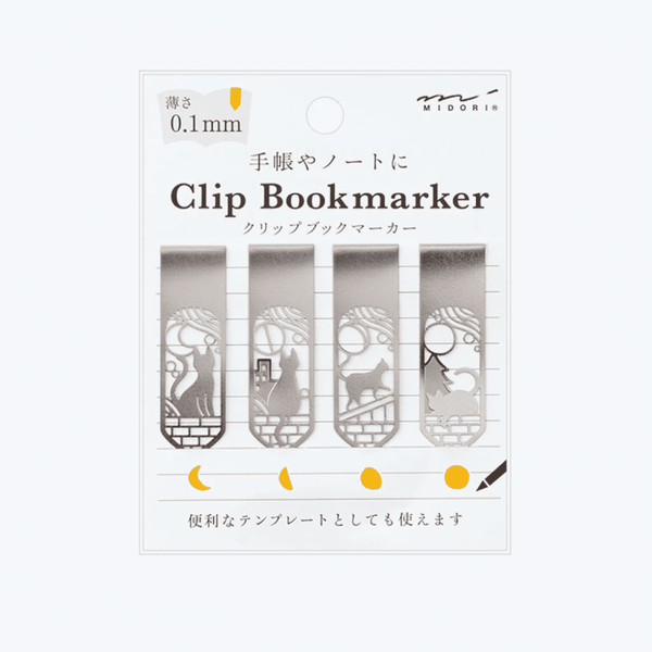 Bookmark | Clip Bookmarker | Cat | Midori