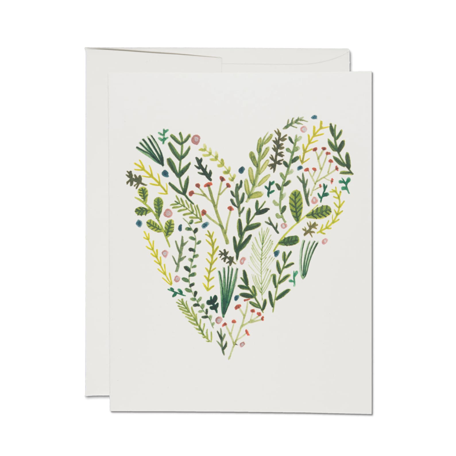 Love & Friendship Card | Floral Heart | Red Cap Cards