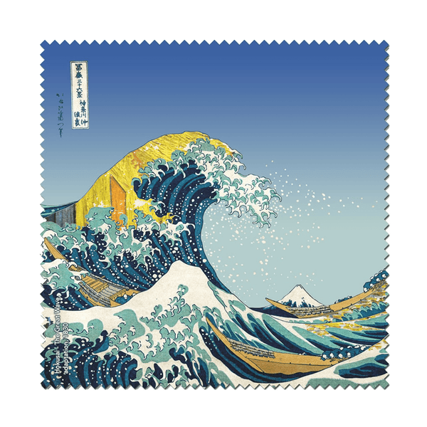 Microfibre Cloth | Hokusai  | The Great Wave | Colorathur