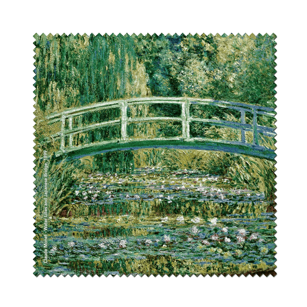 Microfibre Cloth | Monet | Waterlilies and Japanese Bridge | Colorathur