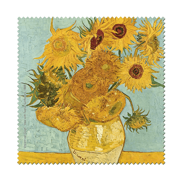 Microfibre Cloth | Van Gogh | Sunflowers Blue | Colorathur
