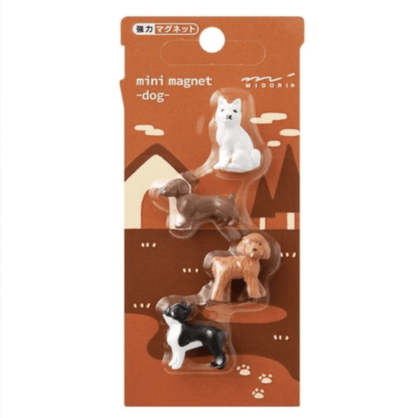 Magnet Set | Set Of 4 |Dogs | Midori