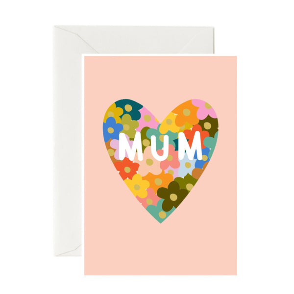 Mother's Day Card | Mum Heart | Think of Me