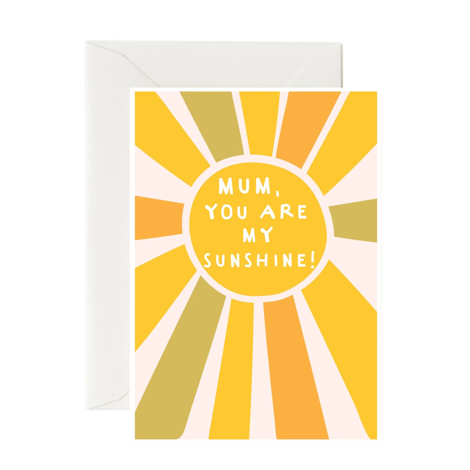 Mother's Day Card | Mum You Are My Sunshine | Think of Me