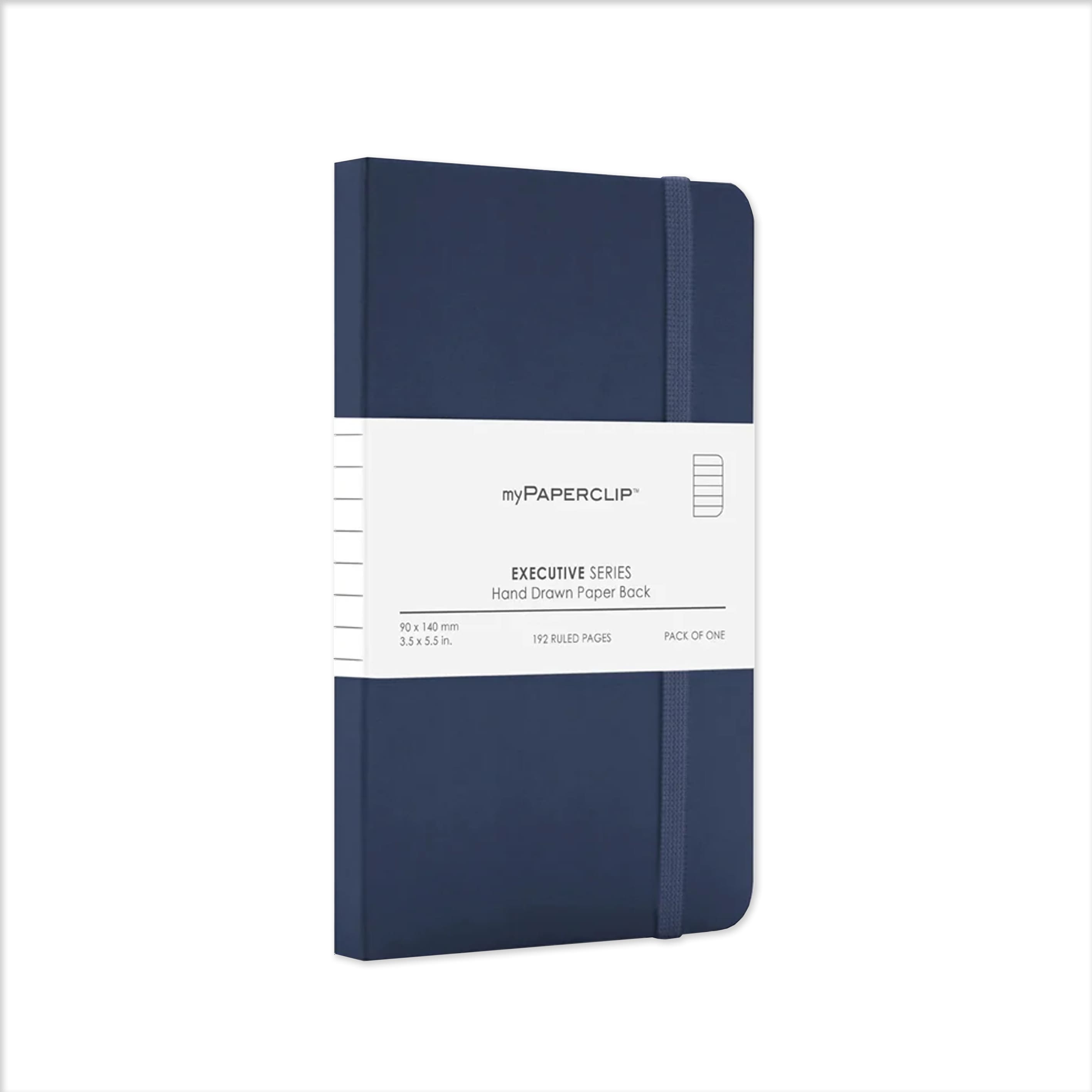 Notebook | Executive Series | Unlined | A6 | myPaperclip | 5 COLOUR OPTIONS AVAILABLE