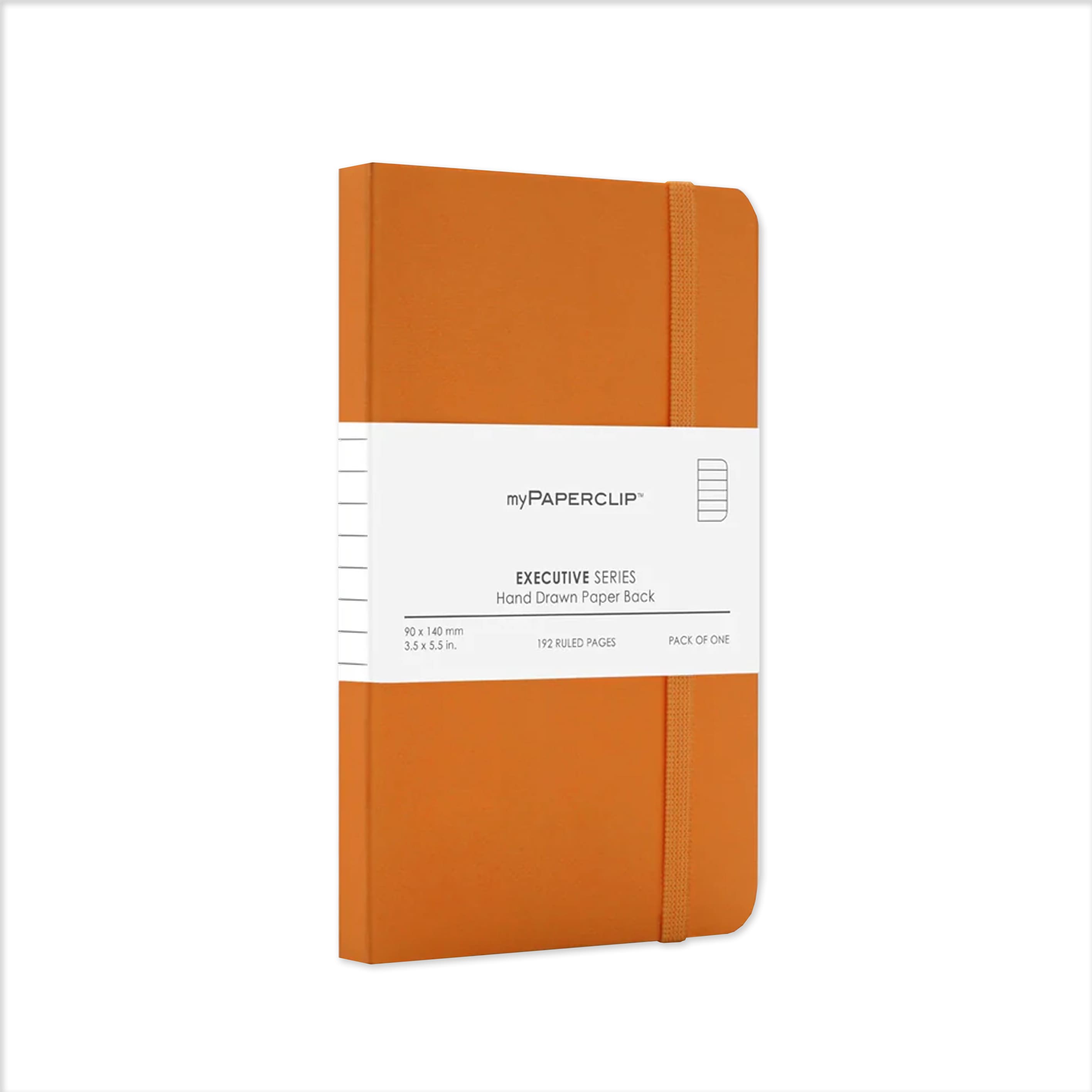Notebook | Executive Series | Unlined | A6 | myPaperclip | 5 COLOUR OPTIONS AVAILABLE