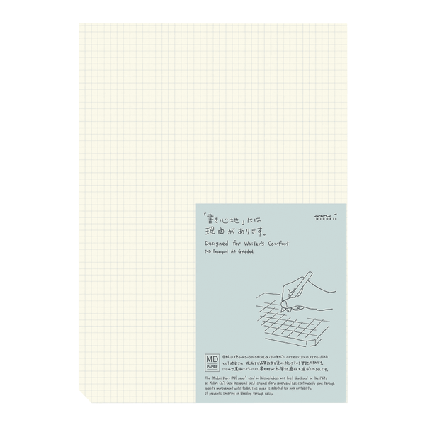 Notepad | Grid | MD Paper | Midori | 2 SIZE OPTIONS AVAILABLE