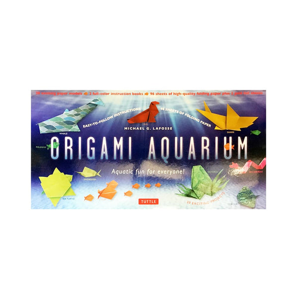 Origami Kits | Origami Aquarium | 20 Models | 96 Sheets | Tuttle