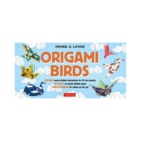 Origami Kits | Origami Birds |  20 Models | 96 Sheets | Tuttle