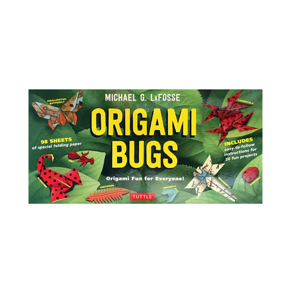 Origami Kits | Origami Bugs | 20 Models | 96 Sheets | Tuttle