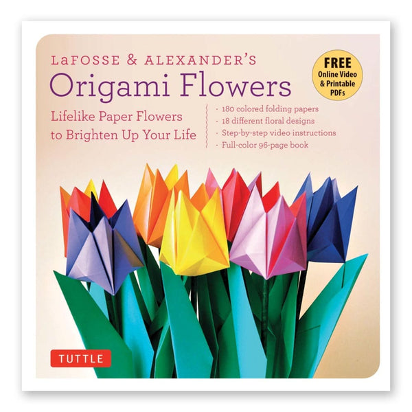 Origami Kit | LaFosse & Alexander's Origami Flowers | Tuttle