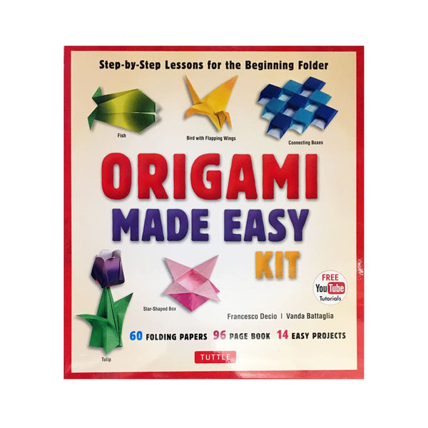 Origami Kits | Origami Made Easy Kit | 14 Models | 60 Sheets | Tuttle