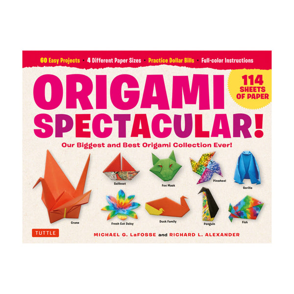 Origami Kits | Origami Spectacular | 60 Models | 114 Sheets | Tuttle