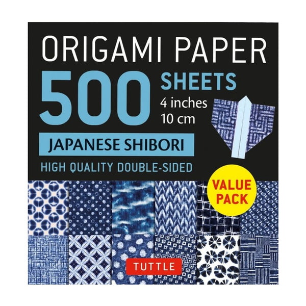 Origami Paper | 10 x 10cm | 500 Sheets | Tuttle | 2 DESIGN OPTIONS AVAILABLE