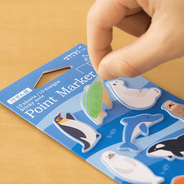 Sticky Notes | Point Marker | Aquarium | Midori
