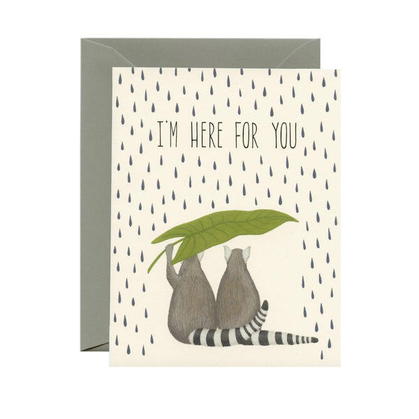 Sympathy & Thinking Of You Card  | I'm Here For You | Yeppie Paper