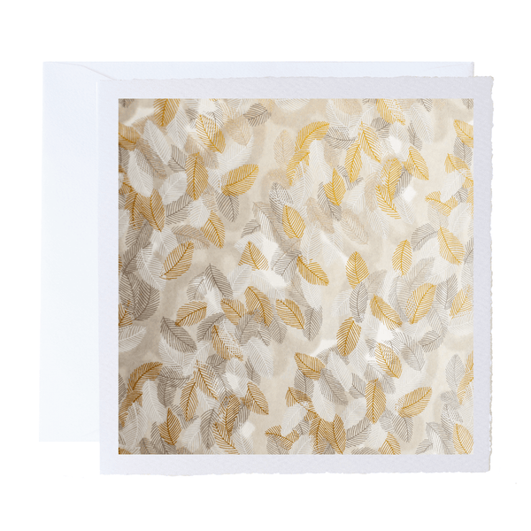 All Occasion Greeting Card | Ivory | 125mm x 125mm | Floral and Botanical Designs | Kami Paper | 15 DESIGNS AVAILABLE