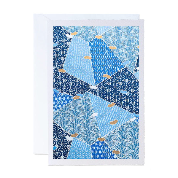 All Occasion Greeting Card | Ivory | A6 | Pattern Designs | Kami Paper | 4 DESIGNS AVAILABLE