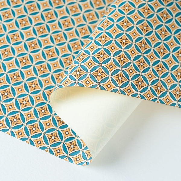 Italian Paper | Carta Varese | Flower Ornament | 2 COLOURS