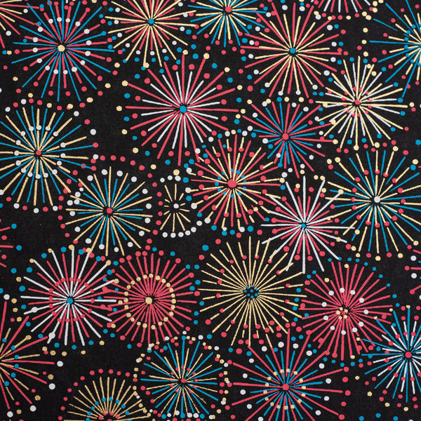 Japanese Paper | Chiyogami | Fireworks | Ch216 | 3 COLOURS