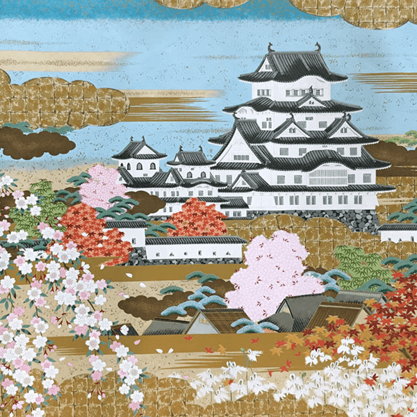 Japanese Paper | Sogara Yuzen | Himeji Castle