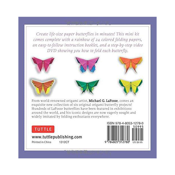 Origami Kit | Origami Butterflies Mini Kit | Tuttle