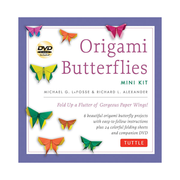Origami Kit | Origami Butterflies Mini Kit | Tuttle