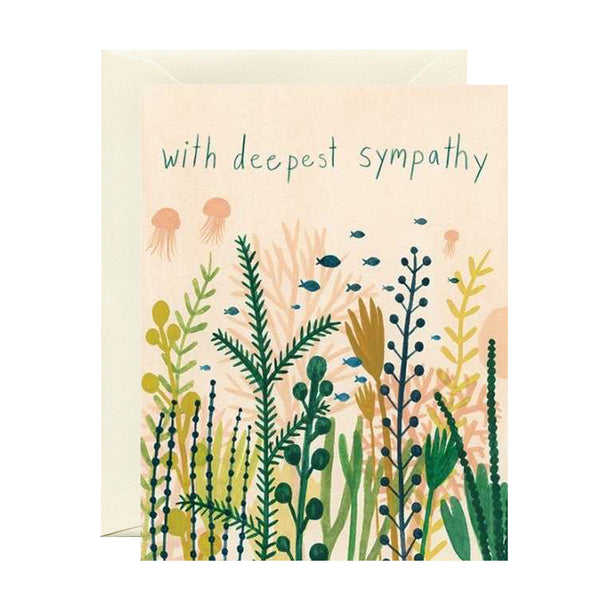 Sympathy & Thinking Of You Card | Deepest Sympathy | Red Cap Cards