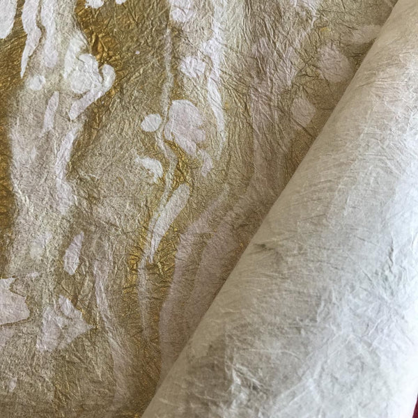 Thai Paper | Momigami | Gold Marble | 3 COLOURS