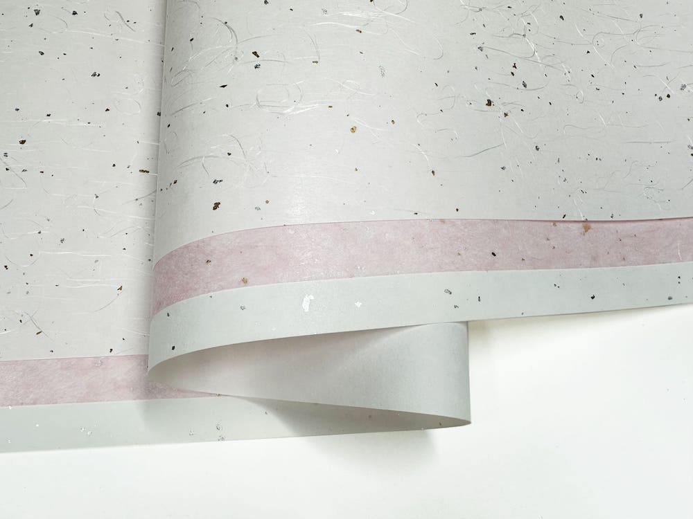 Paper Print Inclusions Metallic Inclusion Paper | Japanese Paper | Kami - Fitzroy