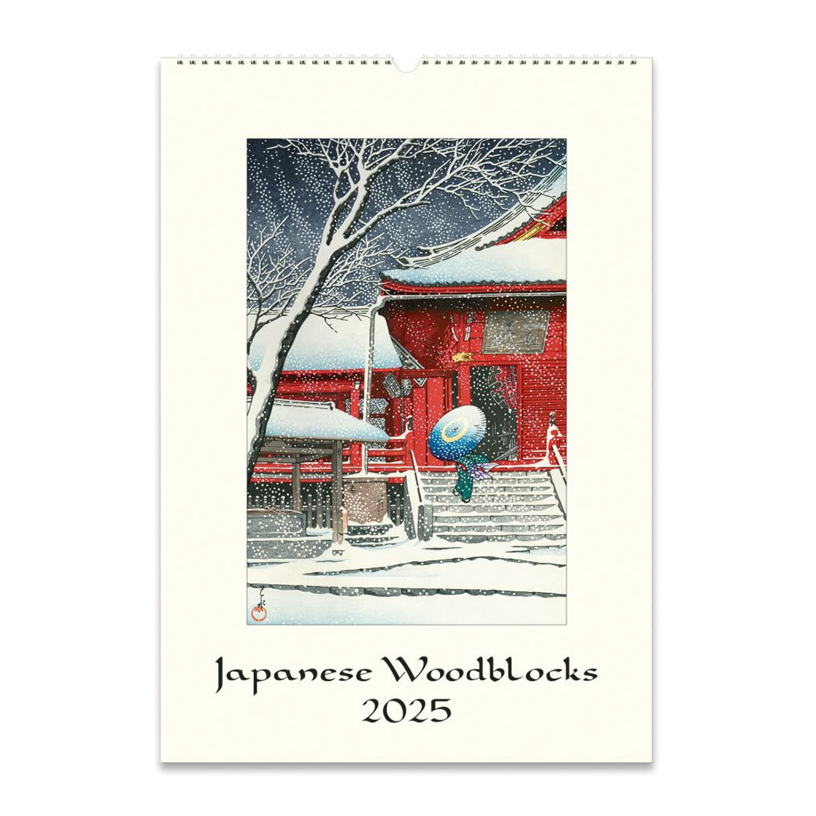 2025 Wall Calendar | Japanese Woodblocks | Cavallini & Co.