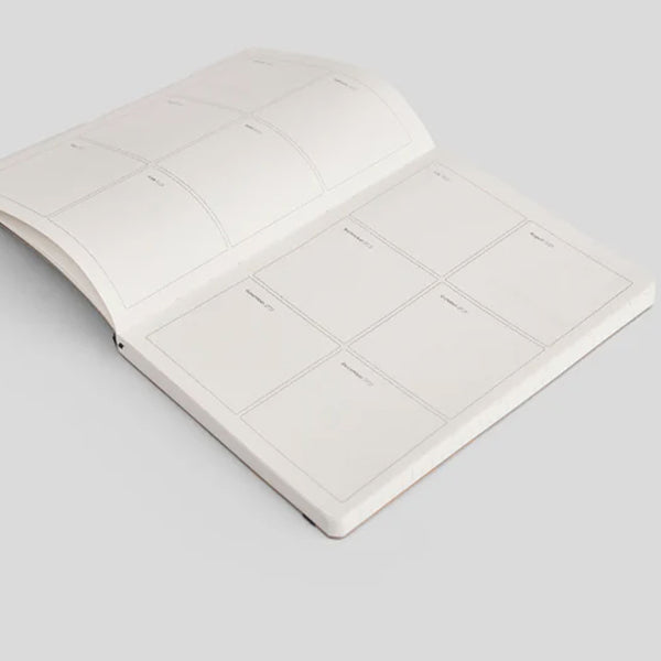2025 Planner | Weekly | Hand Drawn PU Back | myPaperclip | 3 COLOUR OPTIONS AVAILABLE