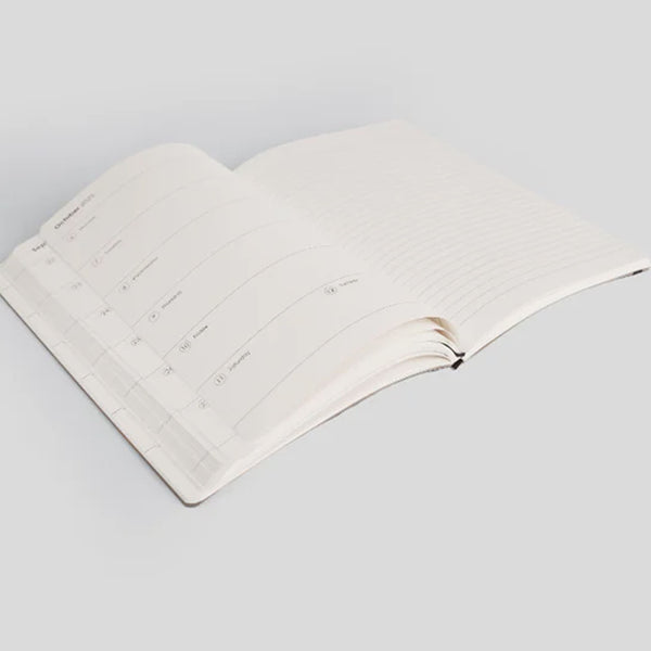 2025 Planner | Weekly | Hand Drawn PU Back | myPaperclip | 3 COLOUR OPTIONS AVAILABLE