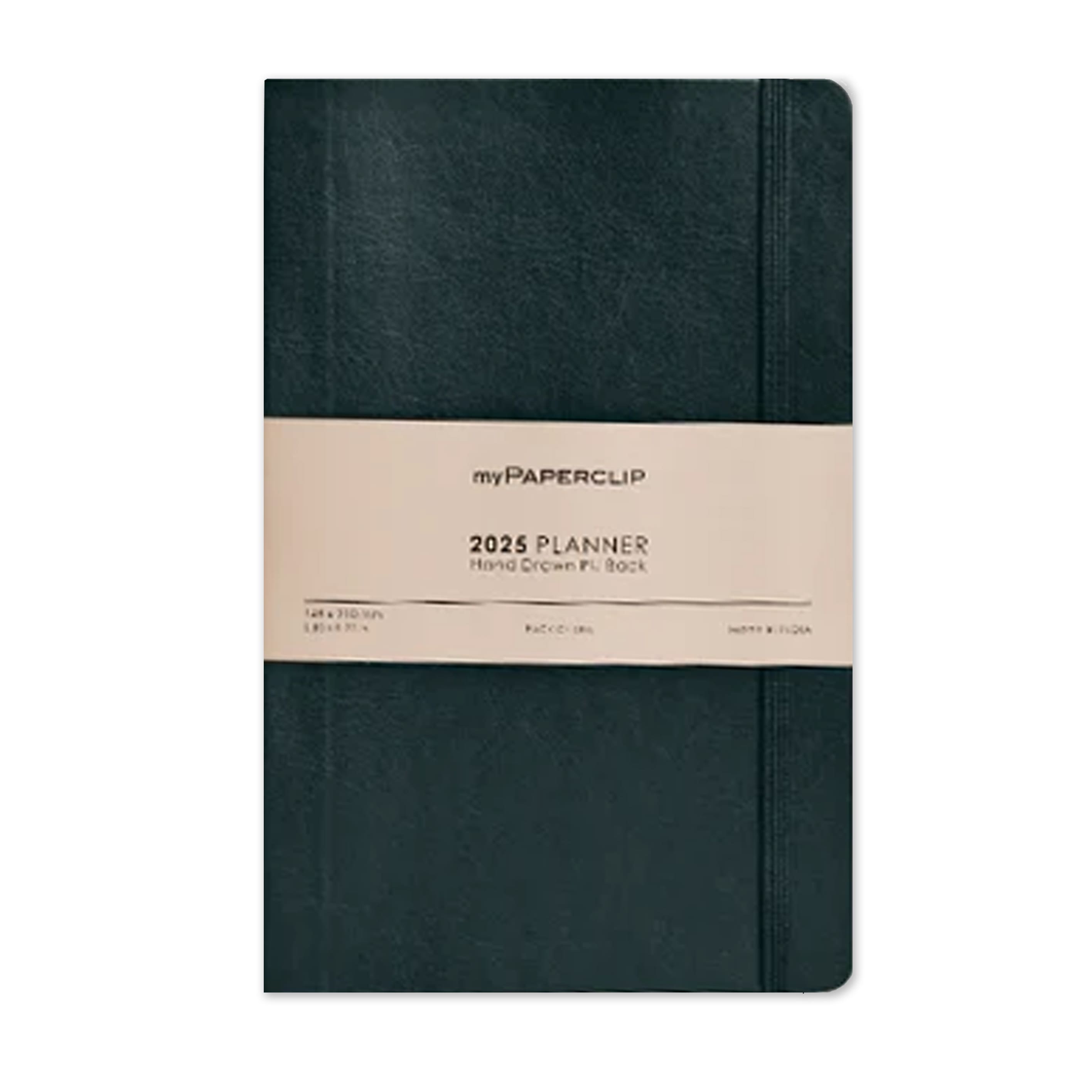 2025 Planner | Weekly | Hand Drawn PU Back | myPaperclip | 3 COLOUR OPTIONS AVAILABLE