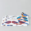 2026 3D Calendar | Birds | Good Morning