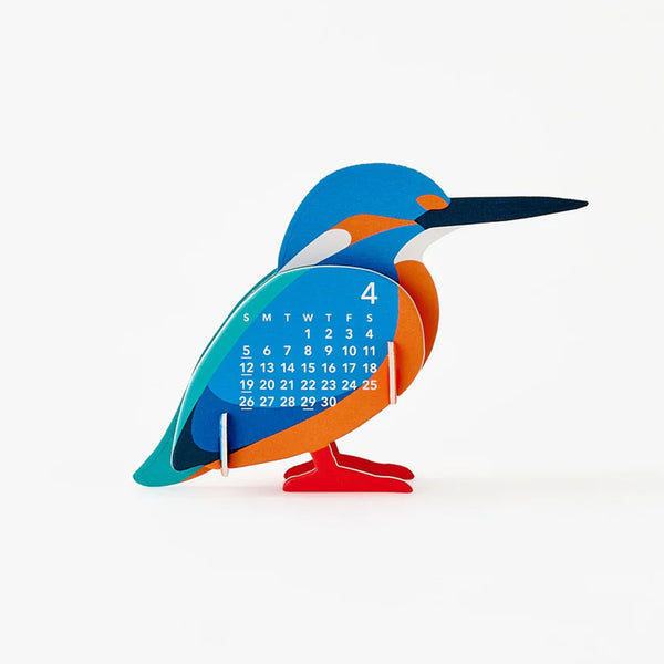 2026 3D Calendar | Birds | Good Morning