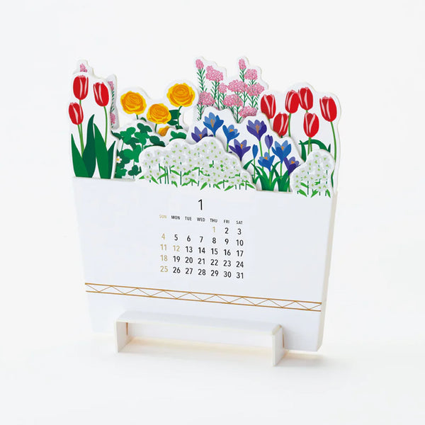 2026 3D Calendar | Bloom | Good Morning