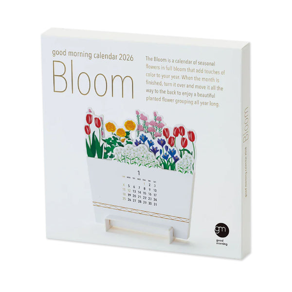 2026 3D Calendar | Bloom | Good Morning
