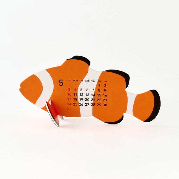 2026 3D Calendar | Ocean | Good Morning