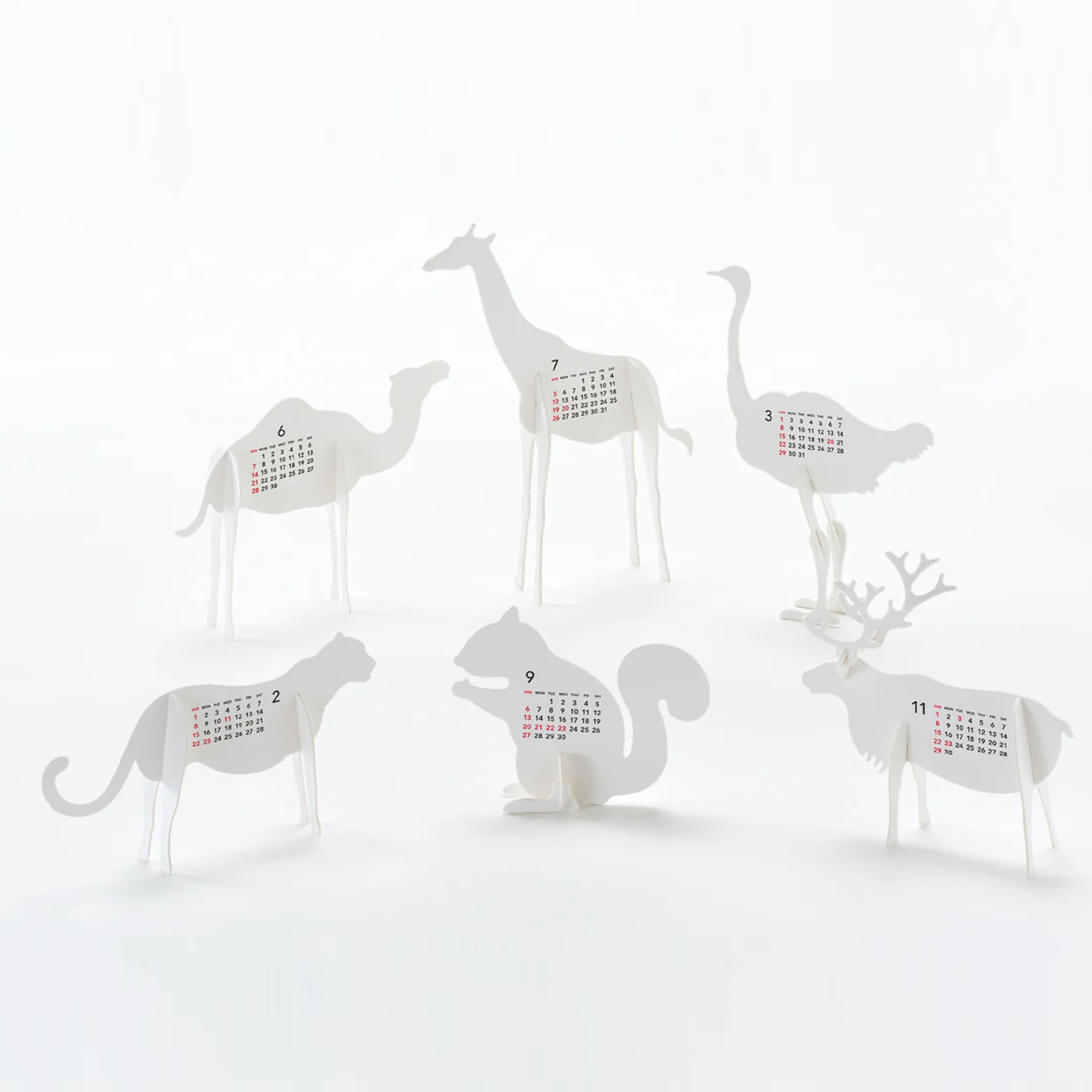 2026 3D Calendar | Zoo | Good Morning