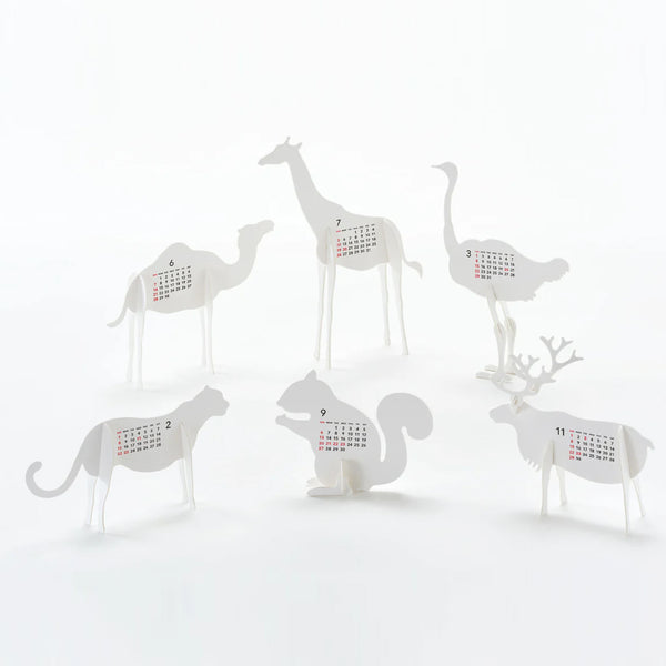 2026 3D Calendar | Zoo | Good Morning