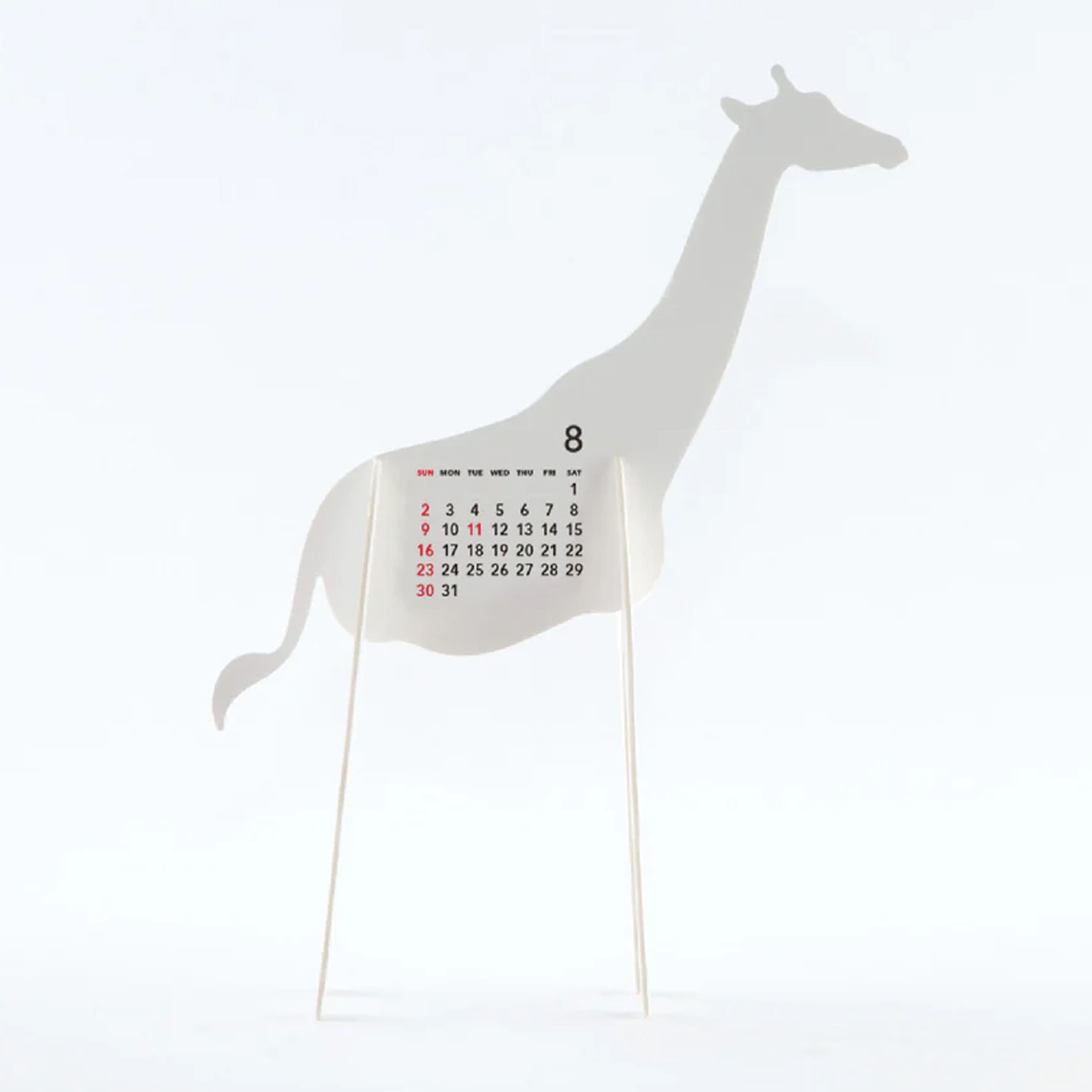 2026 3D Calendar | Zoo | Good Morning