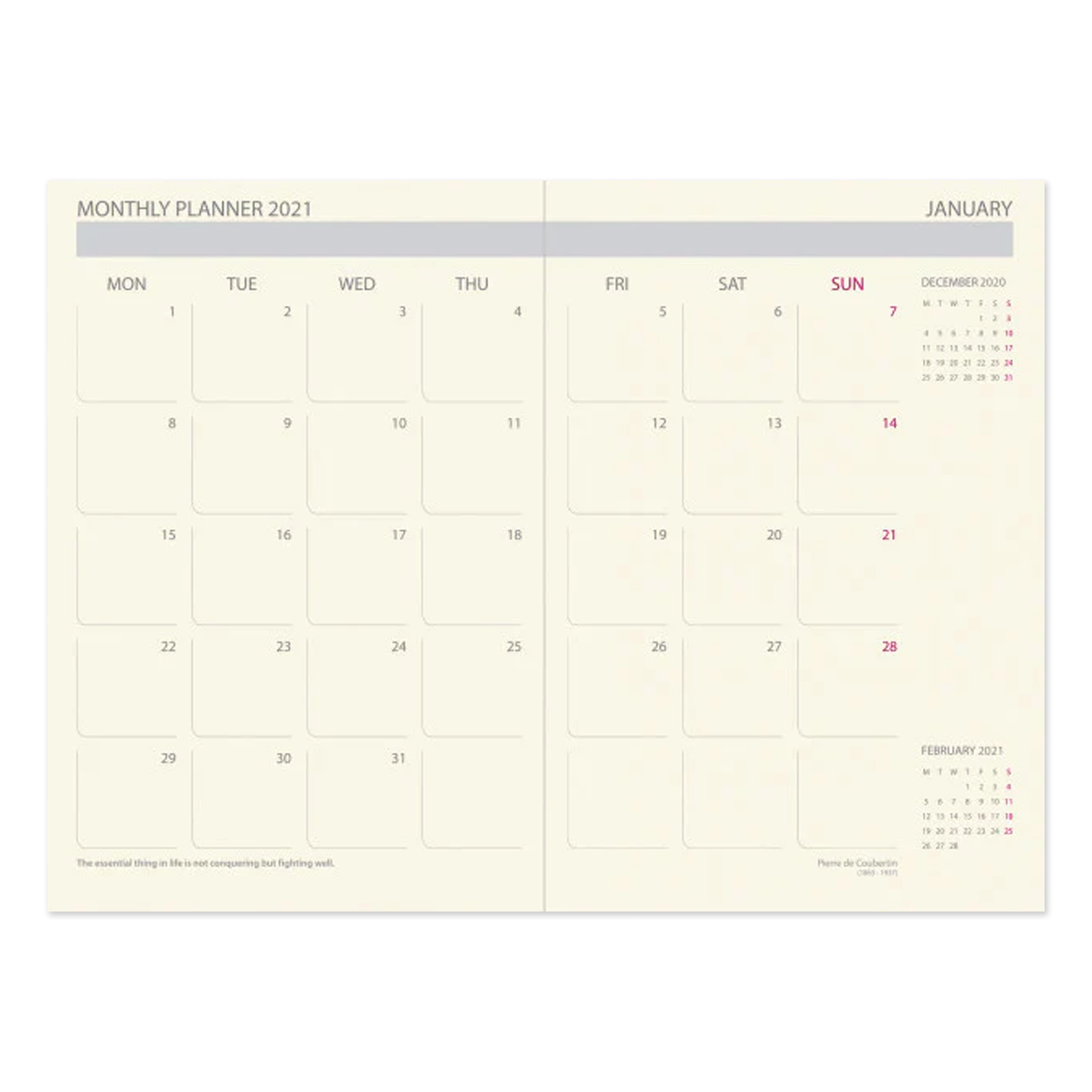 2026 Diary | Daily | Daycraft | 4 COLOUR OPTIONS AVAILABLE