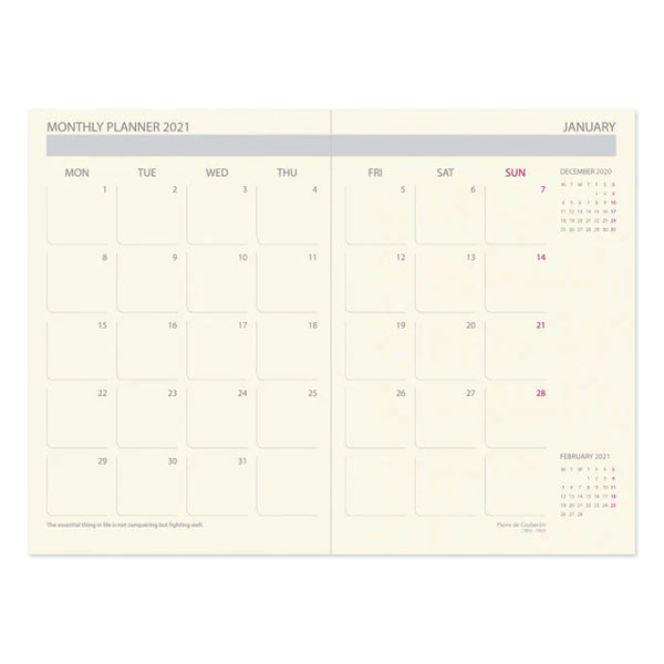 2026 Diary | Daily | Daycraft | 4 COLOUR OPTIONS AVAILABLE