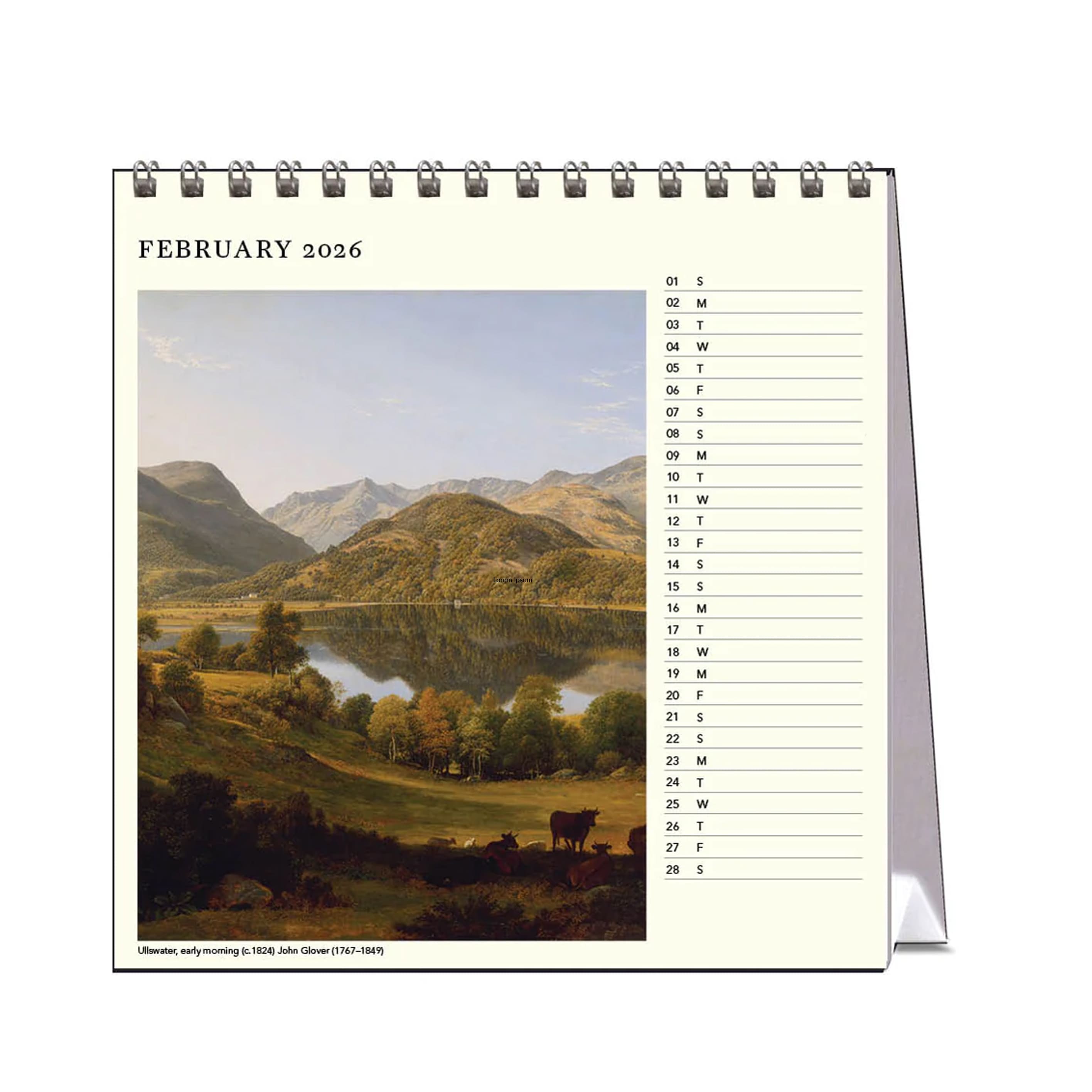 2026 Desk Calendar | Australian Landscapes | Vevoke