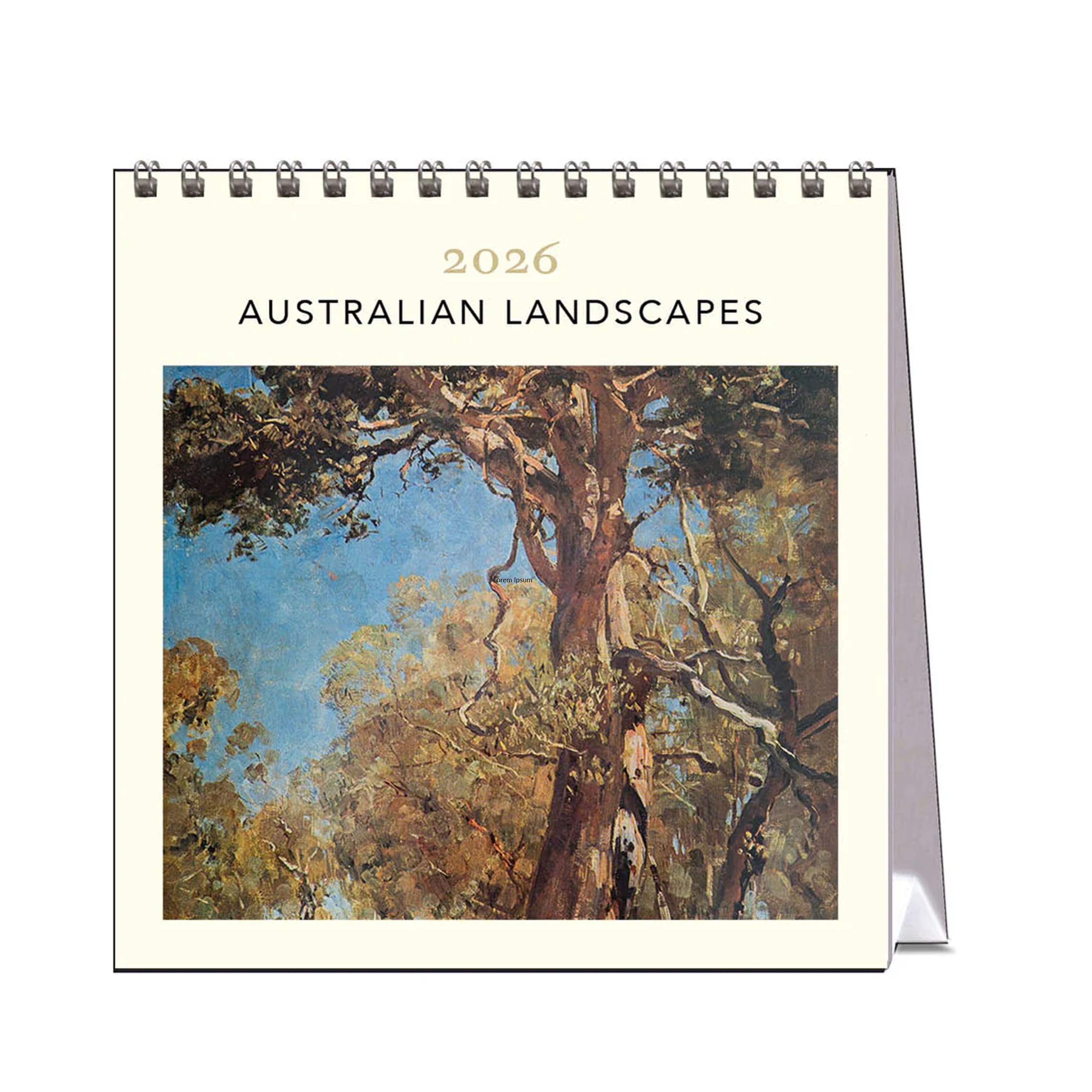 2026 Desk Calendar | Australian Landscapes | Vevoke