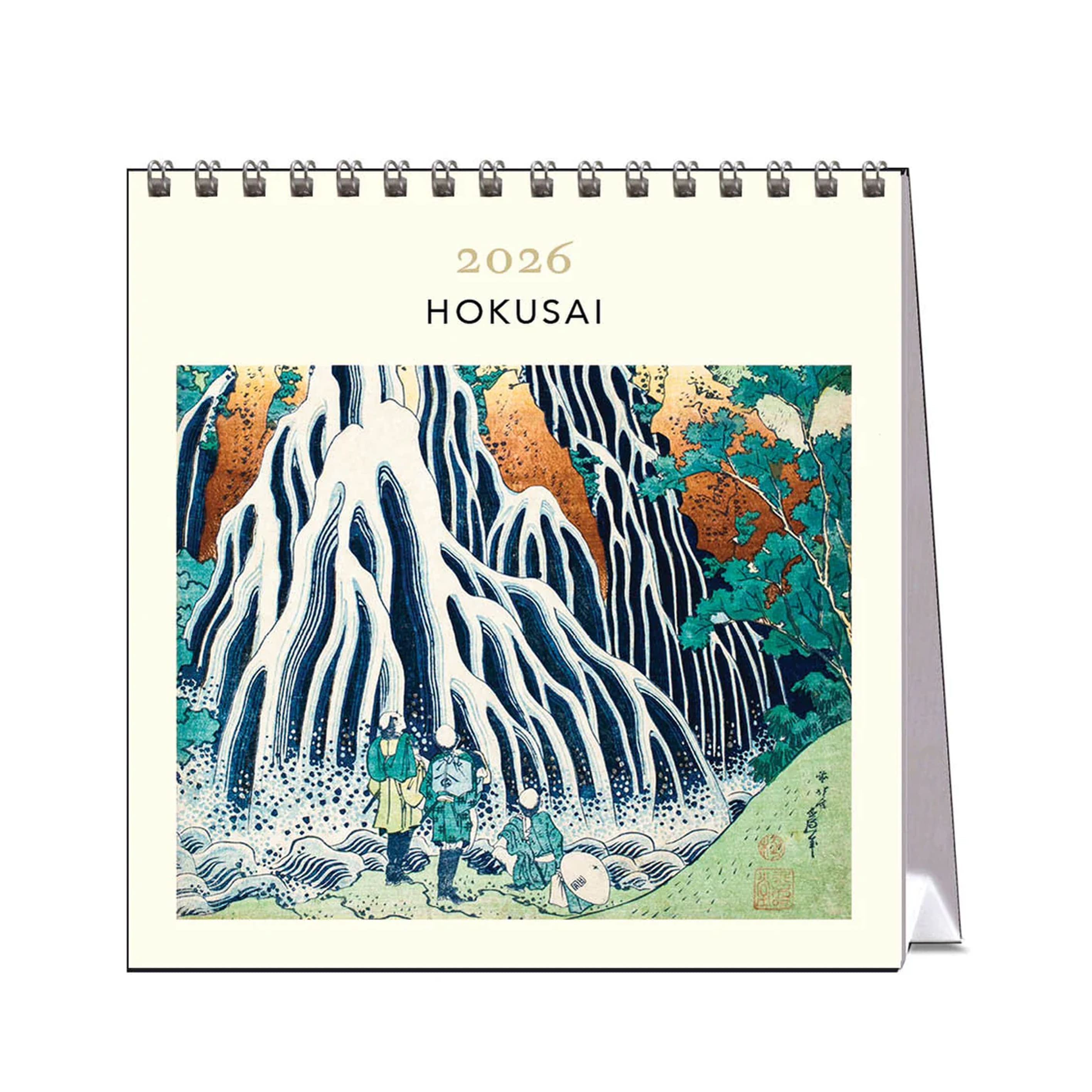 2026 Desk Calendar | Hokusai | Vevoke