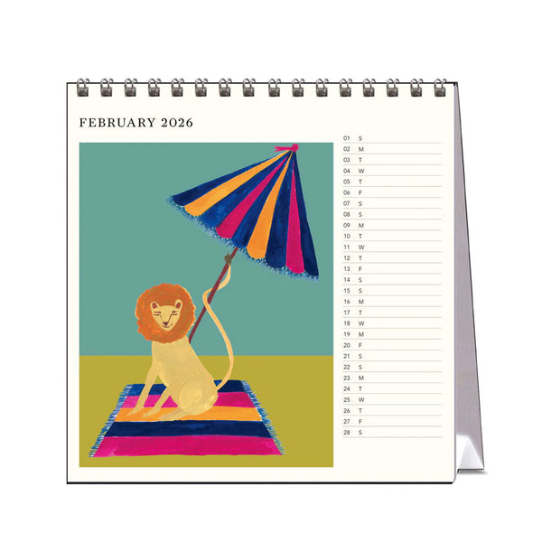 2026 Desk Calendar | Hutch Cassidy | Vevoke